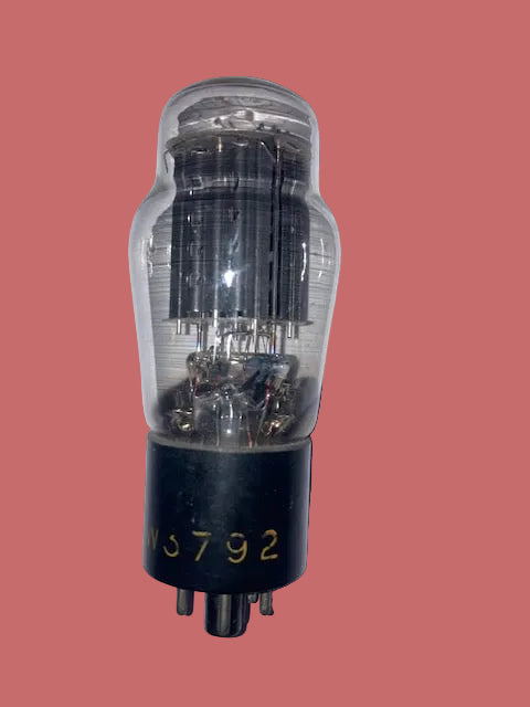 5Z4G, BRIMAR, MIL SPEC, APW3792, ORANGE PRINT, OCTAGON CARTOUCHE, BLACK BASE, 5Z4