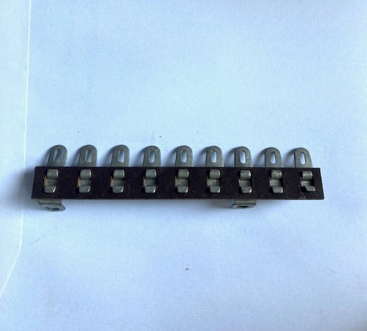 VINTAGE TAG STRIP,  85mm,  9 WAY,
