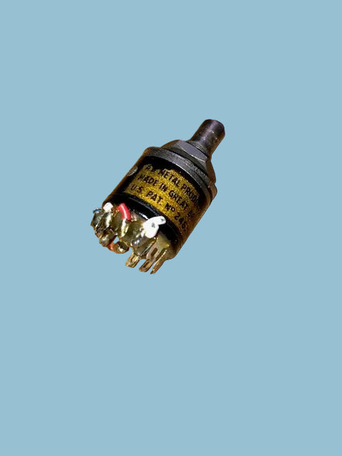 ROTARY SWITCH, 3 POSITION, AB METAL PRODUCTS, EX EQUIPT