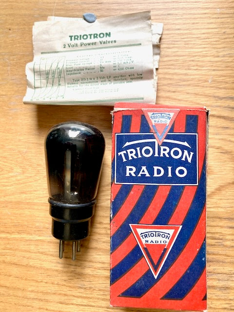 ZD2, TRIOTRON, PM2, NEW BOXED, 1930S PRODUCTION
