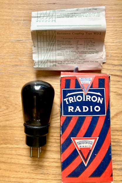 WD2, TRIOTRON, PM1HL, NEW BOXED, 1930S PRODUCTION 