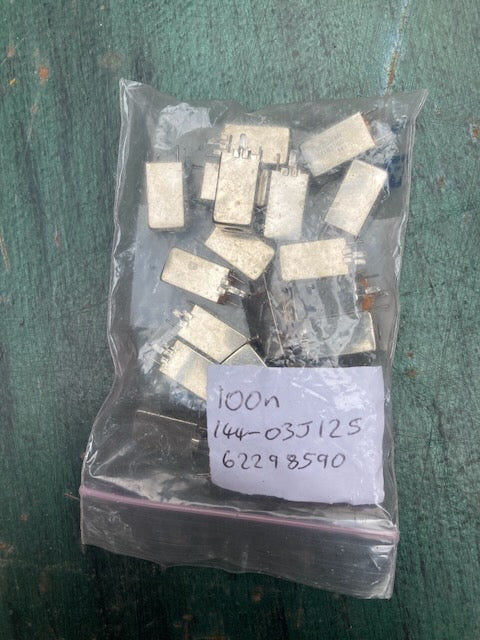 Coilcraft, “Unicoil”, 10 mm Tunable RF Inductors, 100nH, 144-03J12S, bag of 20