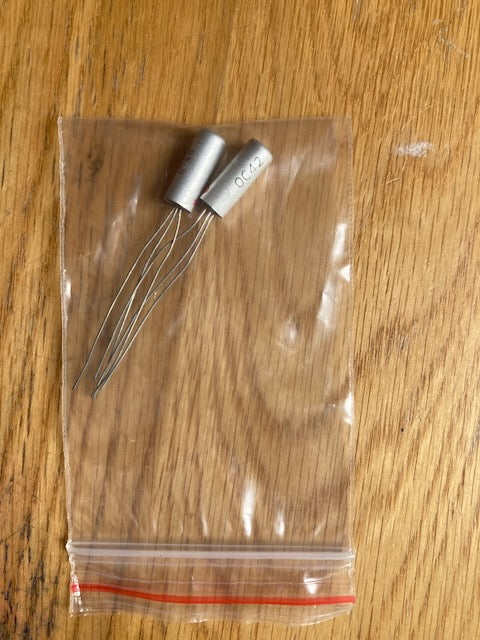 OC42, MULLARD, GERMANIUM TRANSISTOR, METAL CAN, NOS,  X1PC