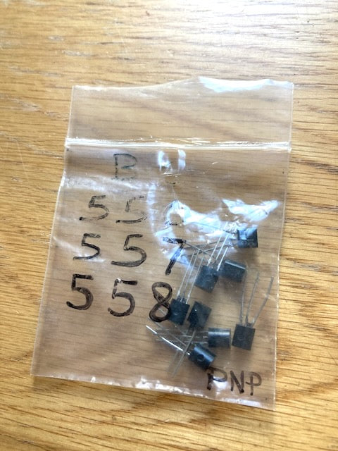 8x,  Transistor, MIXED PACK,BC556, BC557, BC558