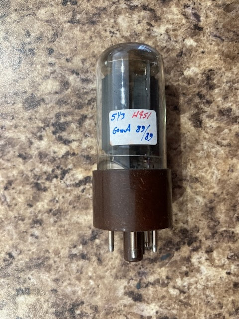 5Y3GT, RCA,  5Y3GT/G, CV1856, U50, VT-197A, 