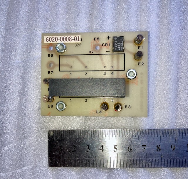 6020-0008=01, PACE, RELAY BOARD, 1200-0057 REV 8