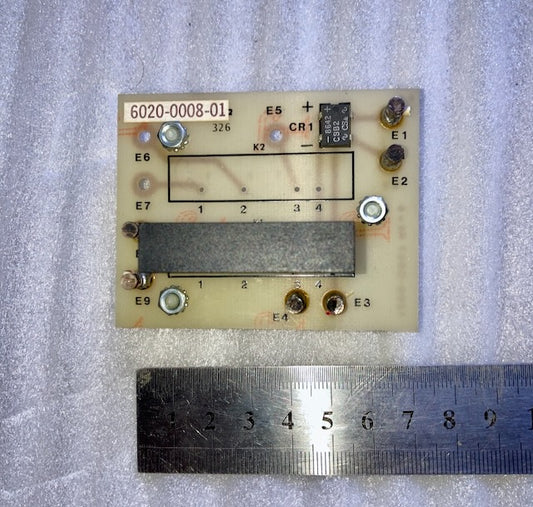 6020-0008=01, PACE, RELAY BOARD, 1200-0057 REV 8