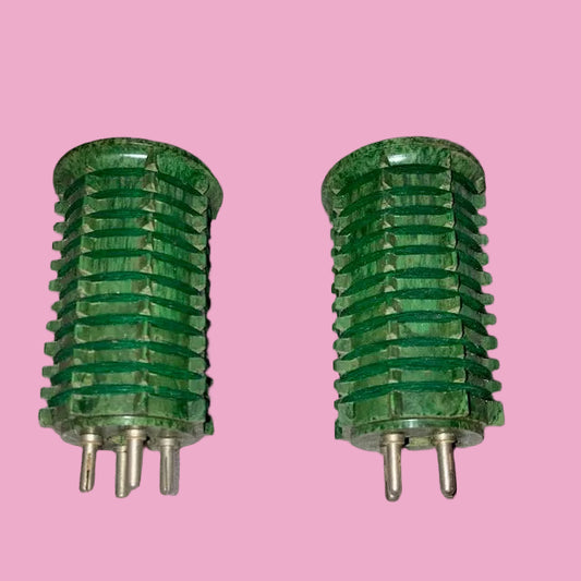 AMPLION, , 4 PIN, PLUG IN, COIL FORMER, ,  GREEN MOTTLED BAKELITE 