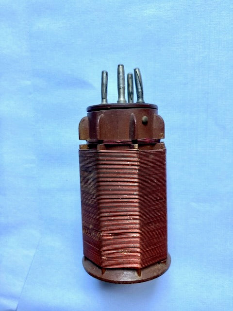 EDDYSTONE, 4 PIN COIL, TYPE P , PINK SPOT, 150 - 235M,