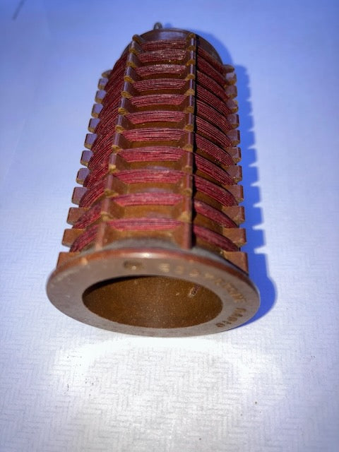 EDDYSTONE, 4 PIN COIL, TYPE BR , BROWN SPOT, 490-1000