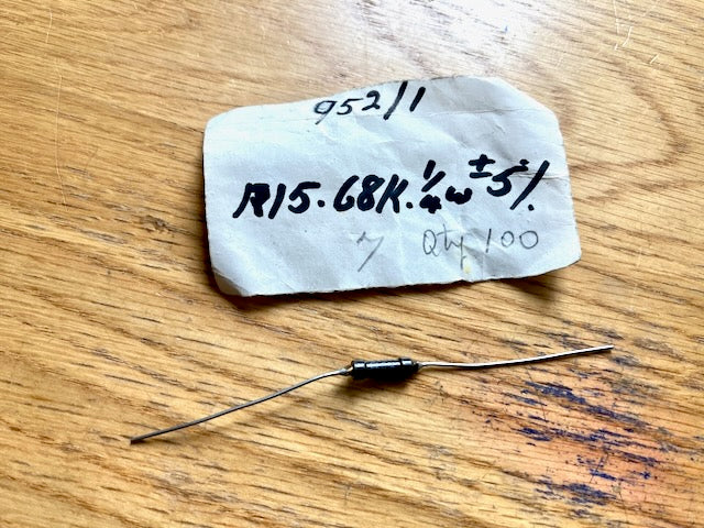 Welwyn, Resistors,68K 0.25W  +/- 5%  