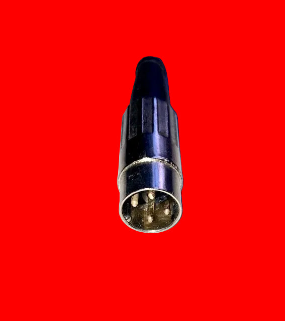 RS, RADIOSPARES, DELTRON, METAL BODIED, 4 PIN DIN PLUG
