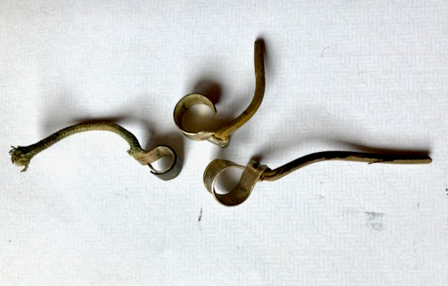 3X TOPCAP, VALVE TOP CAP, ARMY, S CURL TYPE., EX EQUIPT