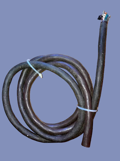APPROX 2M, 8 WAY CABLE, EX EQUIPT, AIR MINISTRY OD 12mm, SUIT OCTAL UMBILLICAL OR POWER LEAD FOR VALVE AMP