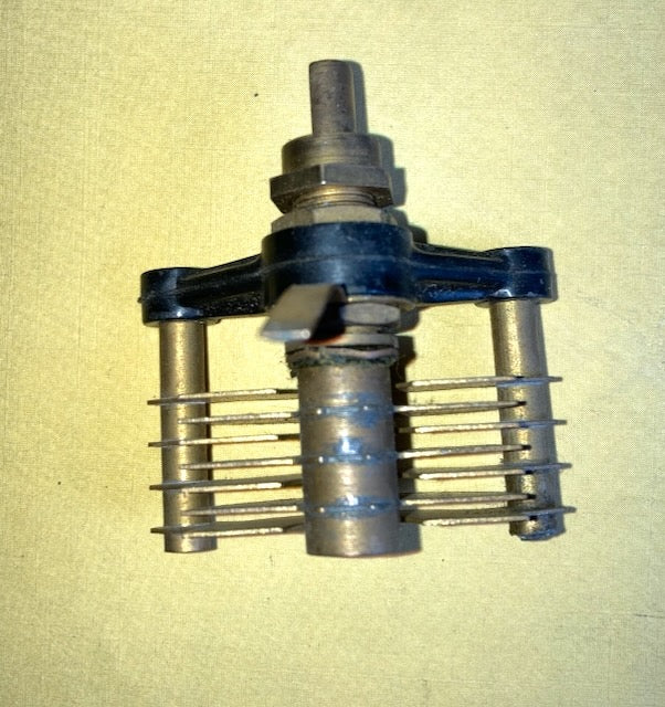 EDDYSTONE MICRODENSER, 30pF BRASS, X CONDENSER, 1938,