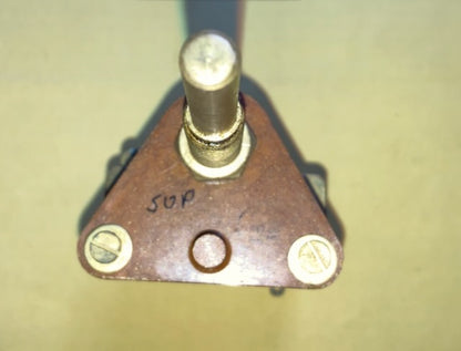 Transmitting Type, Brass, Variable Capacitor, 50pF,