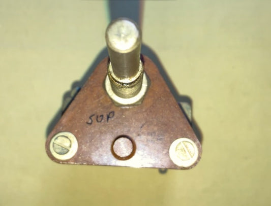 Transmitting Type, Brass, Variable Capacitor, 50pF,