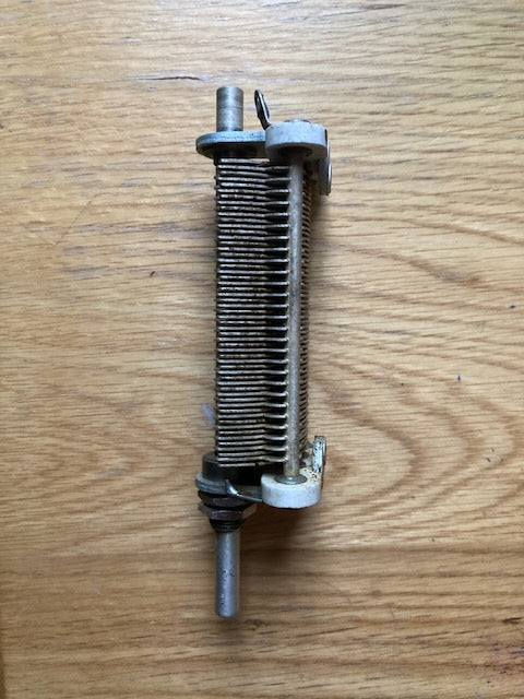 Military, Ceramic Endplates, Variable Capacitor, 430pF, Long Shaft