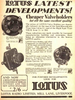 LOTUS,, BRITISH 4 PIN, B4,   BLACK, VALVE HOLDER,  1929