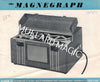 MAGNEGRAPH, TAPE RECORDER, LEAFLET, 1951