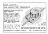 Oxley, Ceramic Trimmer, Variable  Capacitor, 0 - 20pF, 0.468" High