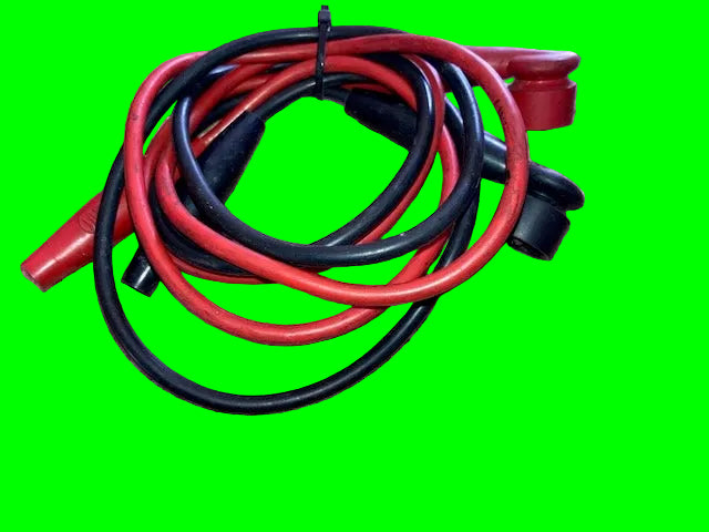 PAIR OF LEADS, AVO, MEGGER, AVO 8, PUSH ON SOCKET, USED 