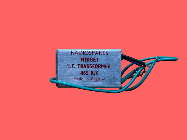 RADIOSPARES, IF TRANSFORMER, IFT,465 K/C