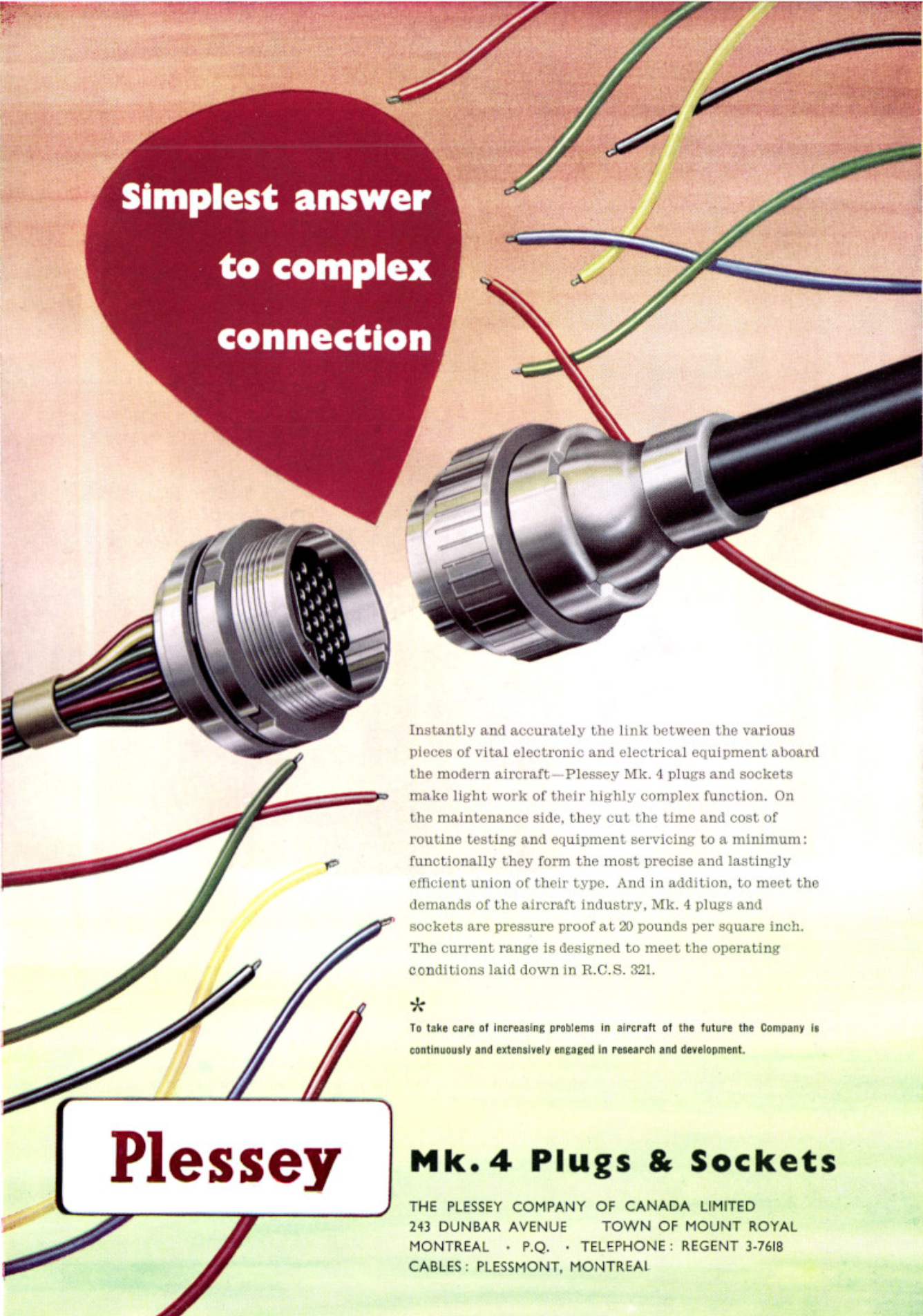 PATTERN 104, PLESSEY Mk7, 3 PIN, , FEMALE PINS, FREE SOCKET, RATCHET AS USED IN LARKSPUR RADIOS etc