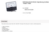 0 - 1 00 uA, Moving Coil Meter, by RVFN, 70 x61mm,