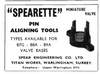 SPEARETTE, B9A, VALVE BASE STRAIGHTENING TOOL, WIRING JIG