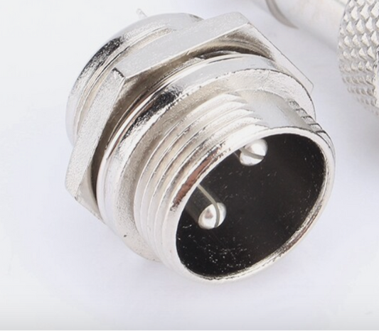 2 PIN POWER CONNECTOR, CHASSIS MOUNT SOCKET
