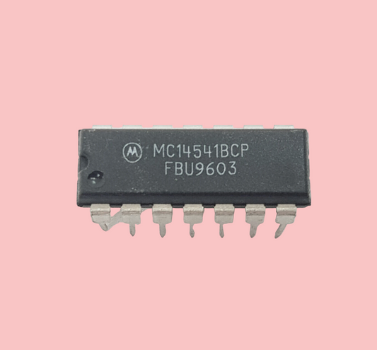 MC14541BCP, MOTOROLA, PROGRAMMABLE TIMER, IC, NOS, Qty X1