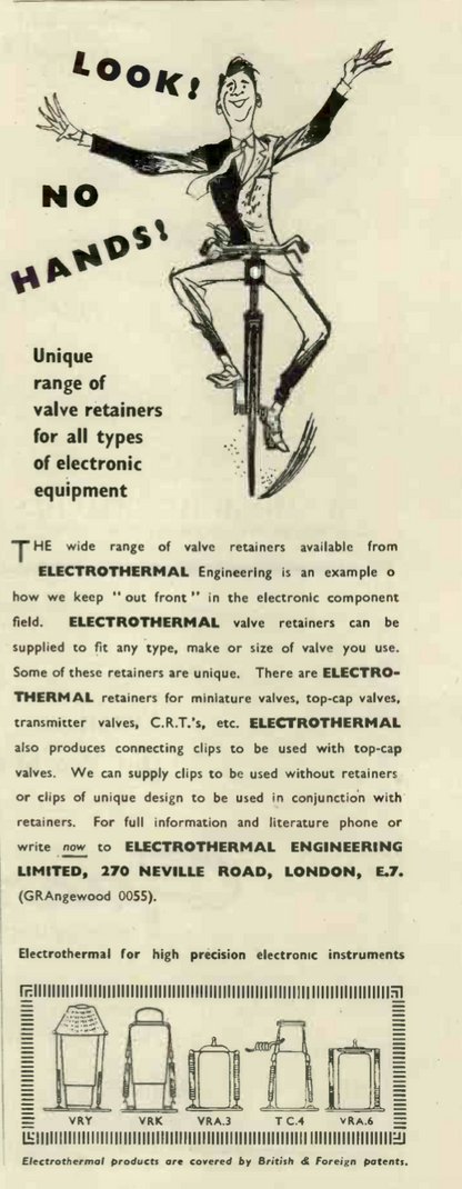 ELECTROTHERMAL, VALVE RETAINER, SPRING n STRING TYPE, EL84 SIZE, TYPE TC4