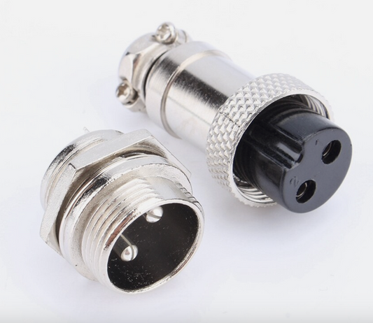 2 PIN POWER CONNECTOR, PLUG & SOCKET SET,  FT-480R, FT-680R, FT227R, FT-230R, TR-7930, TR-7950, TR-7800, TR-9130