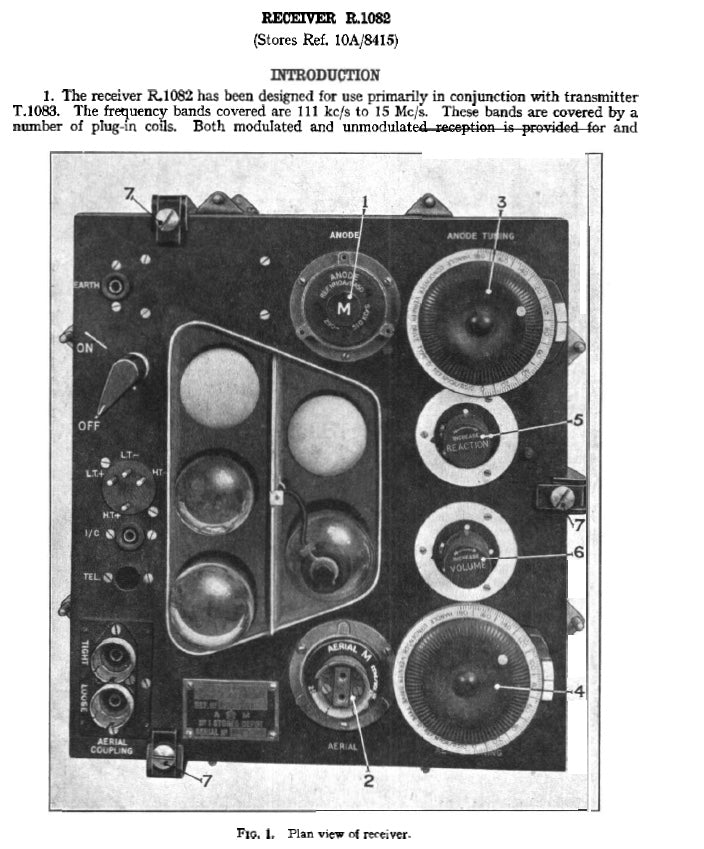 10H/8529, AIR MINISTRY, FREE SOCKET, TYPE 39, POWER SUPPLY SOCKET, SWORDFISH RADIO, R1082, R1155 INTERCOM AMP A1134, CRYSTAL MONITOR TYPE 2