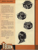 TELSEN, W225, BROWN BAKELITE,B5, BRITISH 5 PIN,   VALVE BASE,  1932