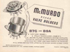 BLACK, MCMURDO, B7G, SCREENED VALVE BASE, VINTAGE, NEW UNUSED