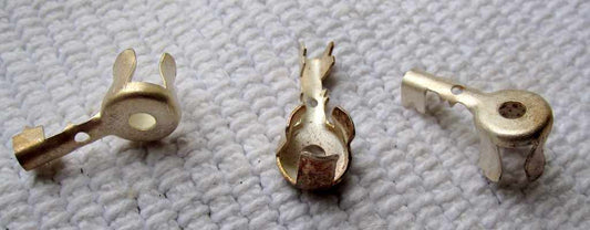 EX MILITARY SILVER PLATED TOP CAPS NEW STOCK - MULLARD MAGIC - 1