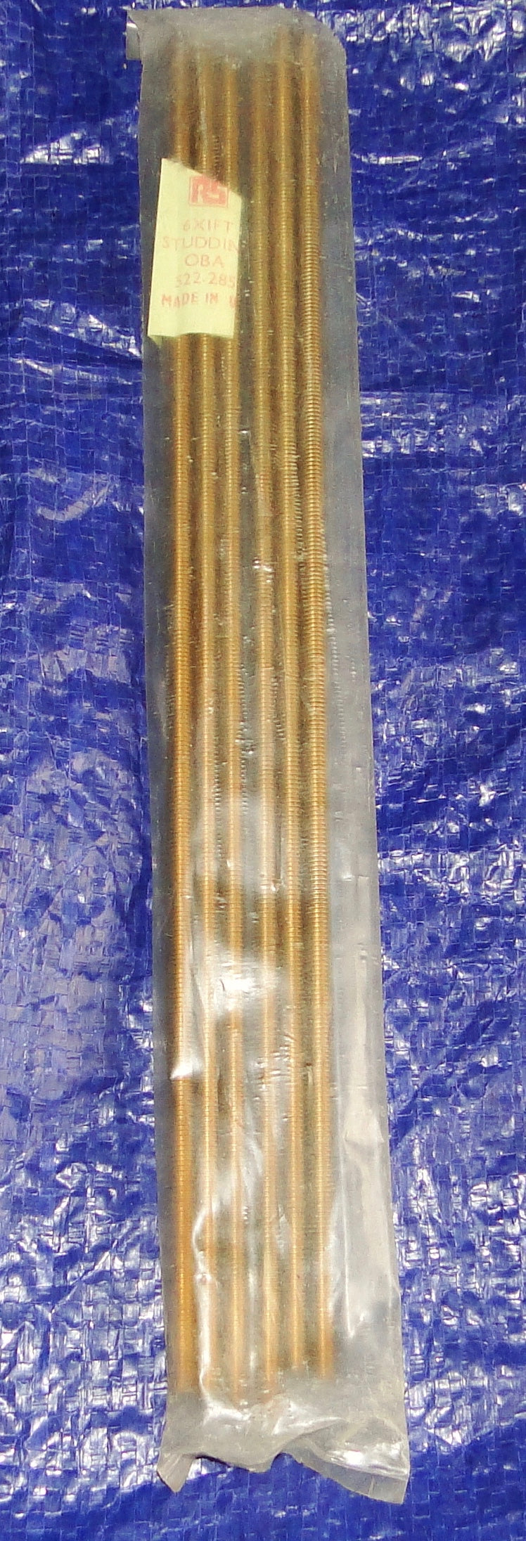 BRASS STUDDING, BA, Threaded Rod, 2BA, 4BA, 5BA, 6BA, 12 INCH 300mm LENGTH
