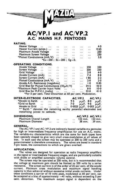 AC/VP1, MAZDA, NEW BOXED,VMP4G, VP4, CV1169, CV3785, CV3786, NR45, B5 BASE, 5 PIN