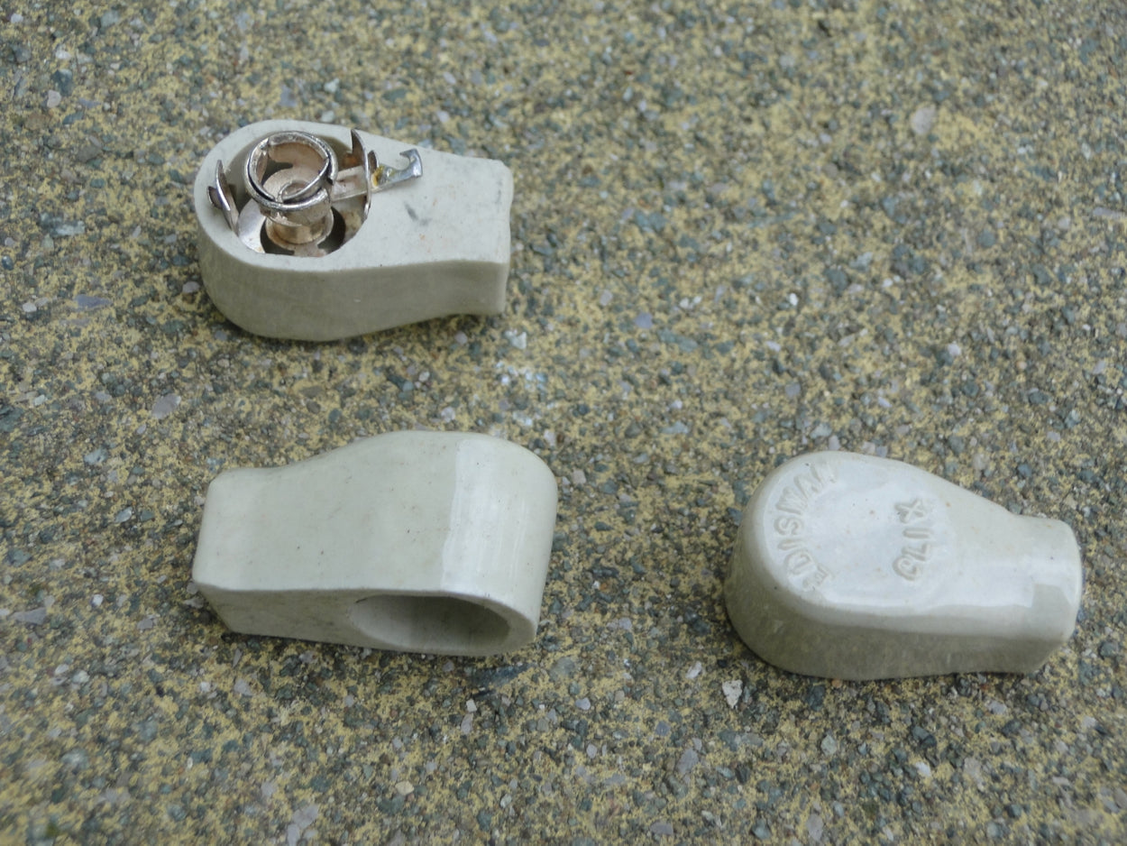 CLIX EDISWAN ,CERAMIC TOP CAP, TOPCAP, NOS, 6MM DIA CLIP