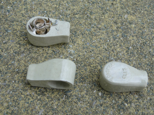 CLIX EDISWAN ,CERAMIC TOP CAP, TOPCAP, NOS, 6MM DIA CLIP