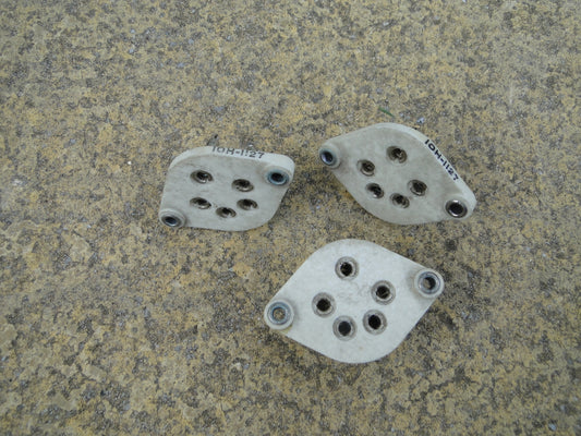 UX5,  5 PIN, VALVE BASE, CERAMIC,, AIR MINISTRY, 10H/1127,  NOS