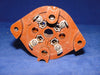BIG 4 PIN JUMBO CERAMIC VALVE BASES BY AEI, THOUGHT TO BE U-541 FOR 211 OR 845 TUBES