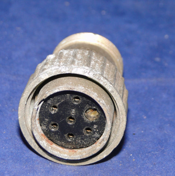 CANNON PLUG, 10H/19036 ,6 PIN FEMALE, STRAIGHT