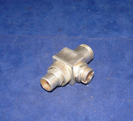BURNDEPT, T CONNECTOR, MALE TO FEMALE, RACAL, RA17