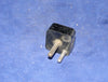 10H/430, 1 PIN, MALE, JONES PLUG, CHASSIS MOUNT,  T1154, R1155
