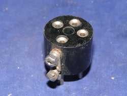 Bulgin, British 4 Pin, B4, Split Anode Valve Adaptor, Unboxed,  1930