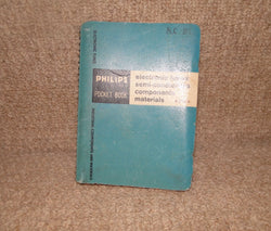 PHILIPS, POCKET BOOK, ELECTRONIC TUBES, SEMICONDUCTORS, COMPONENTS, MATERIALS, DATED 1954