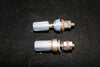 RS, RADIOSPARES,, BINDING POSTS, GREY, SET OF TWO, MARCONI TF SERIES